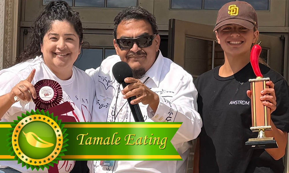 Image of 2025 12 and Over Tamale Eating Contest winner